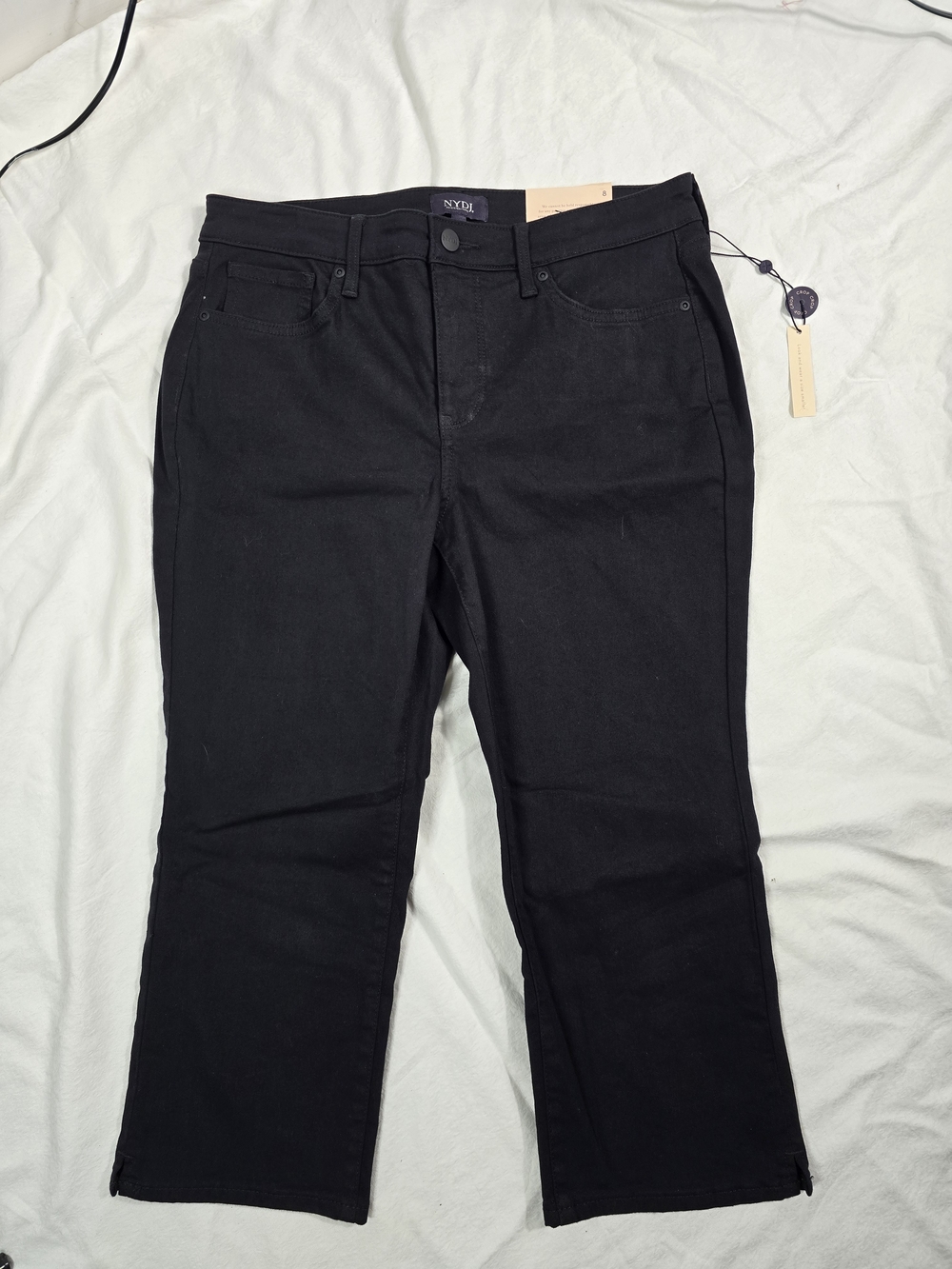 NYDJ Black Capri Pant